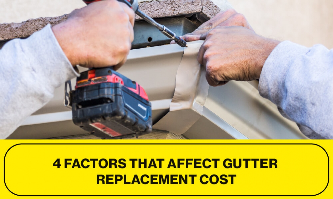 Factors Affect Gutter Replacement Cost Sunshine Gutters Pro
