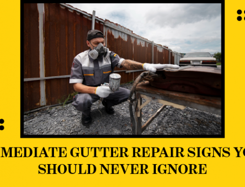 Immediate Gutter Repair Signs You Should Never Ignore