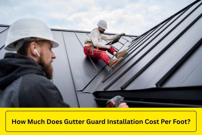gutter guard installation cost per foot